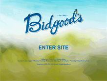 Tablet Screenshot of bidgoods.ca